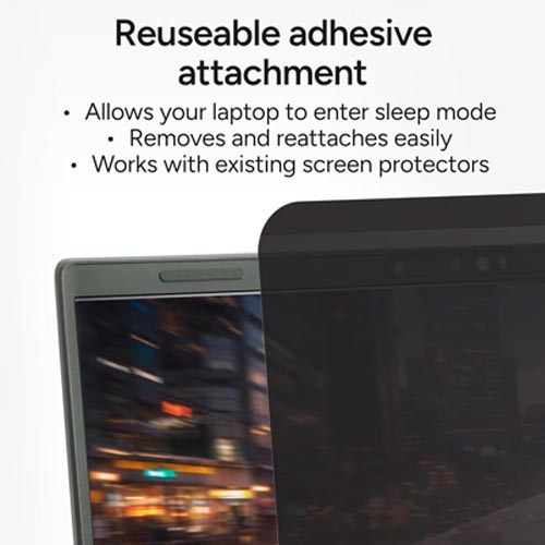 ZAGG 14” Universal Laptop Privacy Screen & Monitor Filter (16:10) - Image 6