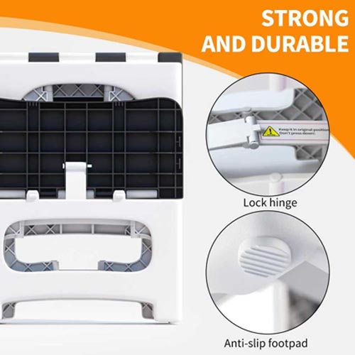 Ahxuvan TD-001-2 2 Steps Foldable Stool (330 lbs load) - Image 5