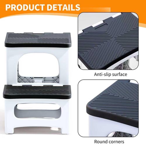 Ahxuvan TD-001-2 2 Steps Foldable Stool (330 lbs load) - Image 4