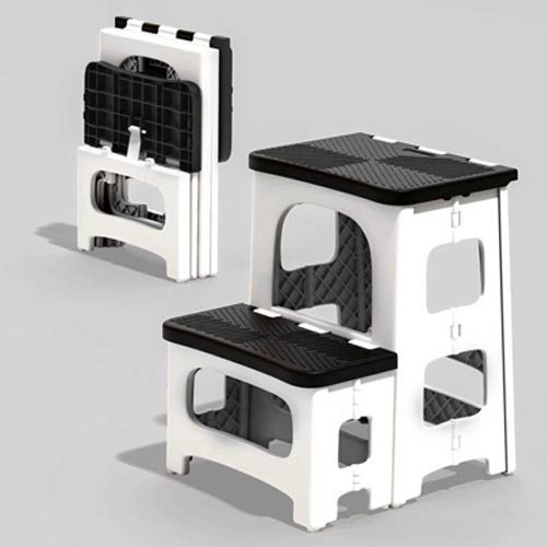 Ahxuvan TD-001-2 2 Steps Foldable Stool (330 lbs load) - Image 3