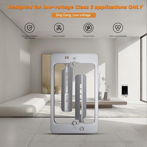 CHOWZZ Single Gang Low Voltage Mounting Bracket - Image 4