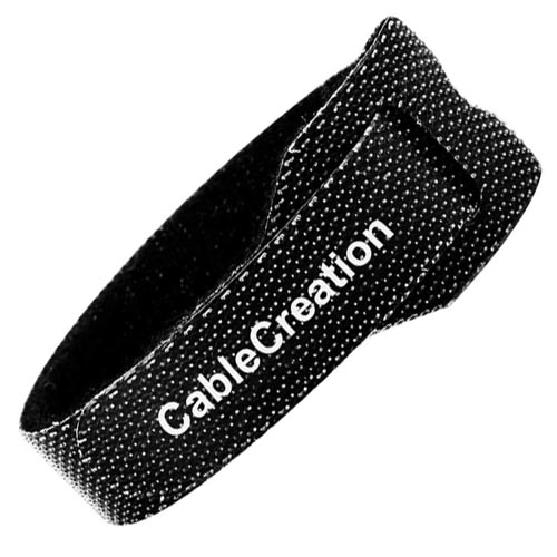 Cable Creation 15cm Reusable Fastening Cable Ties 50 pk