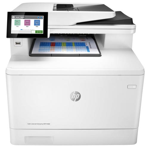 HP M480f Color LaserJet Enterprise Multifunction Duplex Printer - Image 5