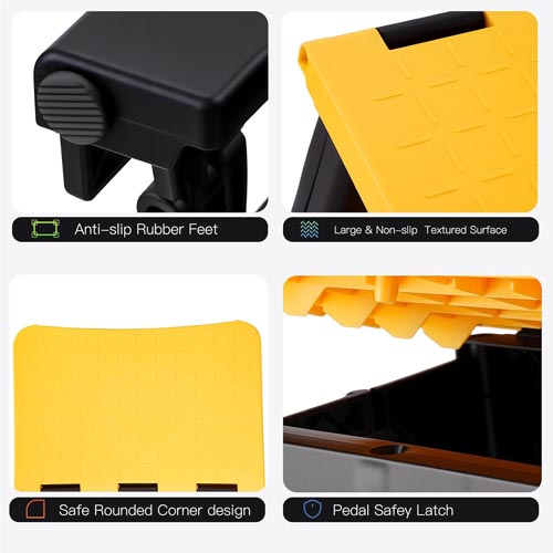 Korpai 5242 2 Steps Foldable Step Stool (250lbs Load) - Image 7