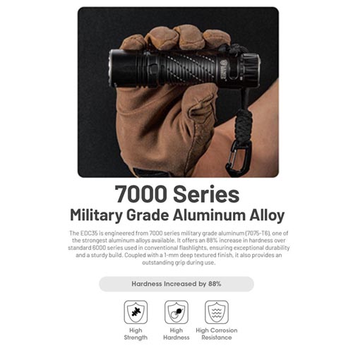 Nitecore EDC35 Rechargeable Flashlight 5000 Lumen - Image 18