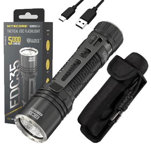 Nitecore EDC35 Rechargeable Flashlight 5000 Lumen - Image 16