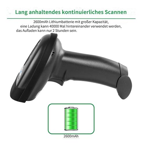 NETUM AK-55VI-9N2E Bluetooth Barcode Scanner - Image 3