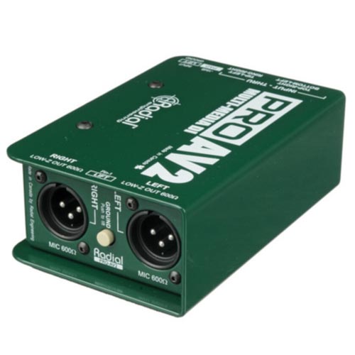 Radial Engineering ProAV2 Stereo Passive Multimedia Direct Box - Image 6