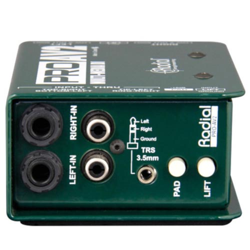 Radial Engineering ProAV2 Stereo Passive Multimedia Direct Box - Image 4