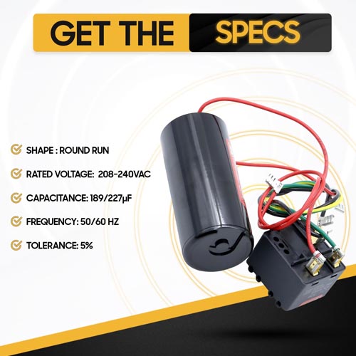 Seentech CSR-U2 Hard Start Capacitor Kit - Image 5