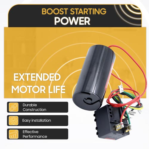 Seentech CSR-U2 Hard Start Capacitor Kit - Image 3