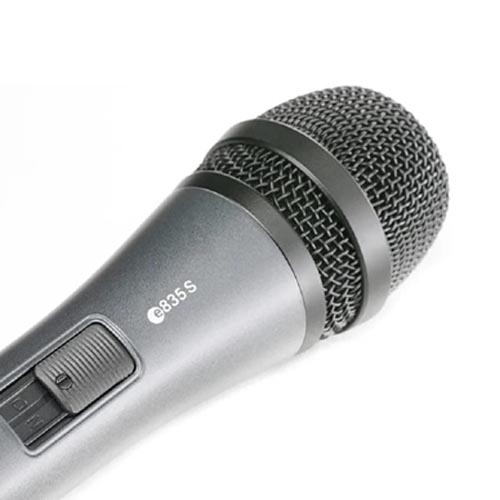 Sennheiser E835-S Dynamic Cardioid Vocal Microphone - Image 4