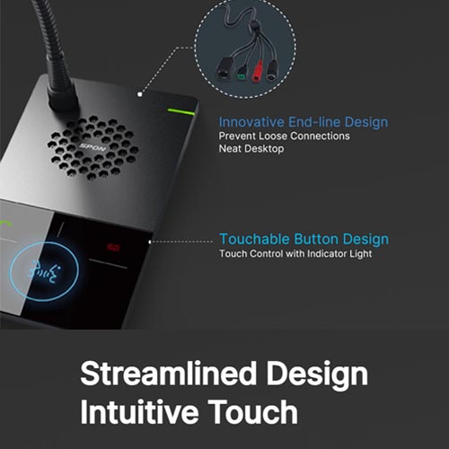 Spon DWT-6505AB Digital Window Intercom Kit - Image 2