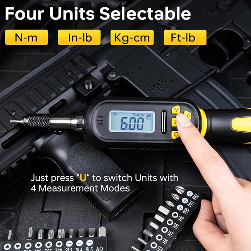 YIYEIE Y0033 Digital Torque Screwdriver (32 pcs set) - Image 7