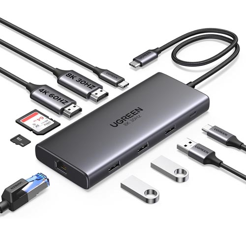 UGREEN 10 in 1 Revodok Pro USB C Dock