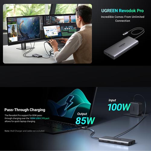 UGREEN 10 in 1 Revodok Pro USB C Dock - Image 5