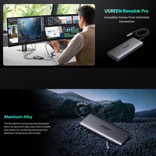 UGREEN 10 in 1 Revodok Pro USB C Dock - Image 2