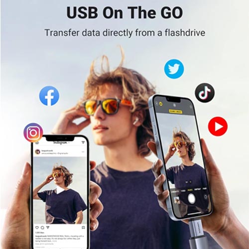 UGREEN 40702P USB C to USB Adapter 10Gbps (2 pk) - Image 5