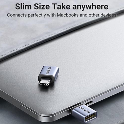 UGREEN 40702P USB C to USB Adapter 10Gbps (2 pk) - Image 4