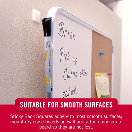 VELCRO 7/8" Square Hook and Loop Tape 100 pk - Image 4